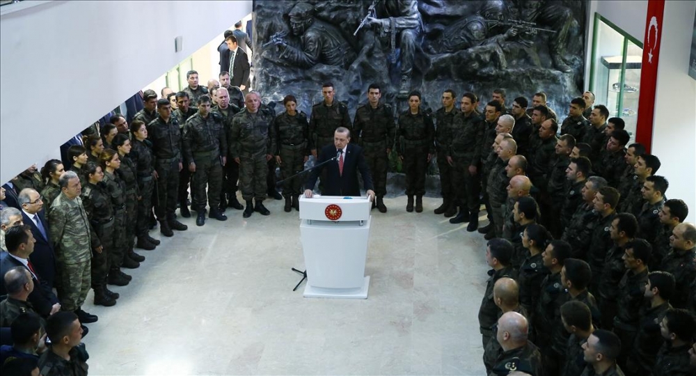 Cumhurbaşkanı Erdoğan'dan güvenlik güçlerine ziyaret 6