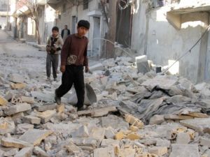 Halep'te varil bombalı saldırı