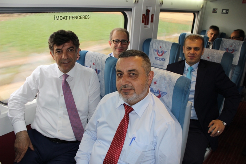 Konyalılar Ankara'ya hızlı trenle gitti 44