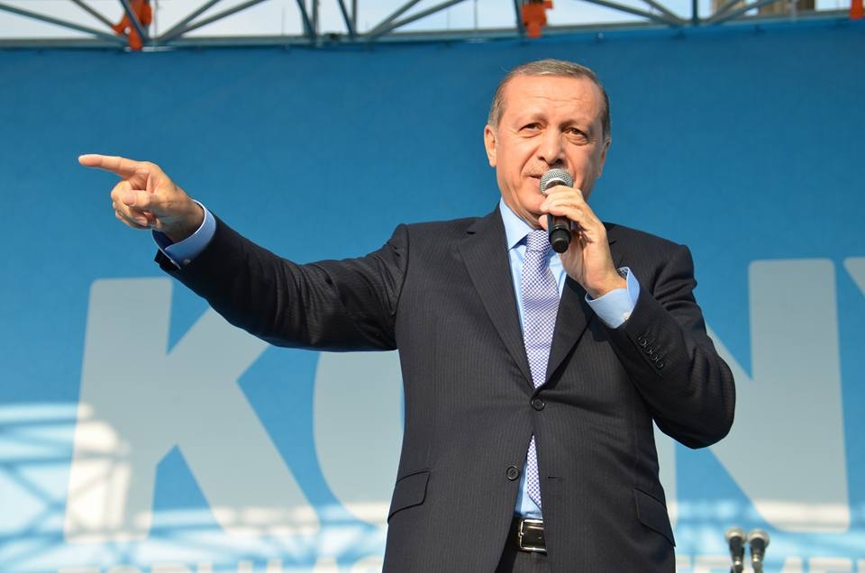 Konya Erdoğan'ı bağrına bastı 14