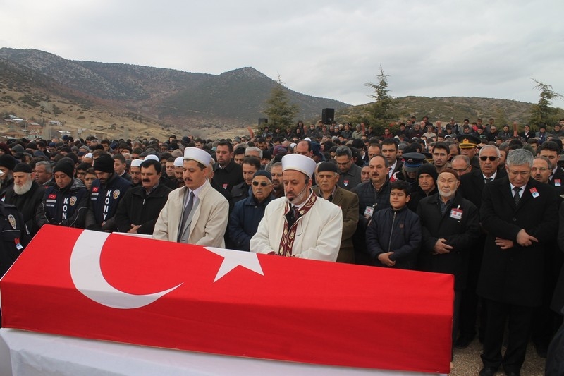 Şehit Oğuzhan Duyar Konya'da toprağa verildi 10