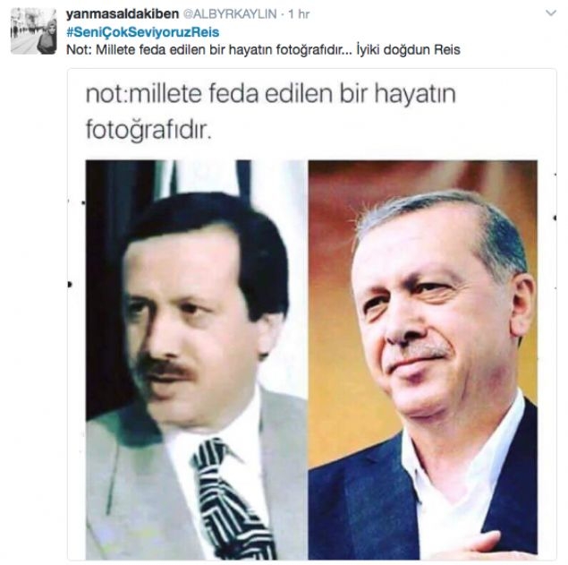 Erdoğan'ın 63.yaşı sosyal medyada geniş yankı buldu 20