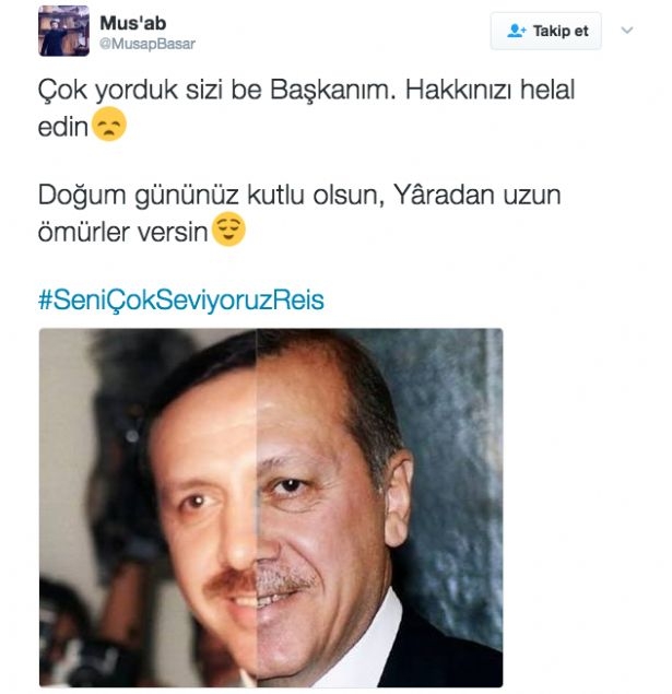 Erdoğan'ın 63.yaşı sosyal medyada geniş yankı buldu 3
