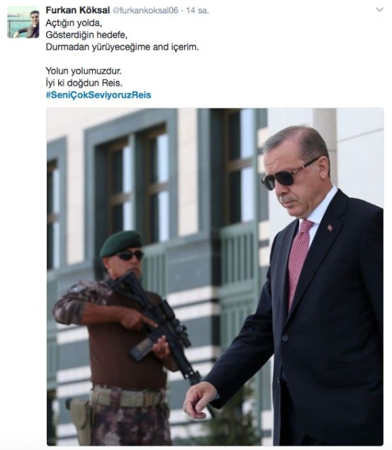 Erdoğan'ın 63.yaşı sosyal medyada geniş yankı buldu 6