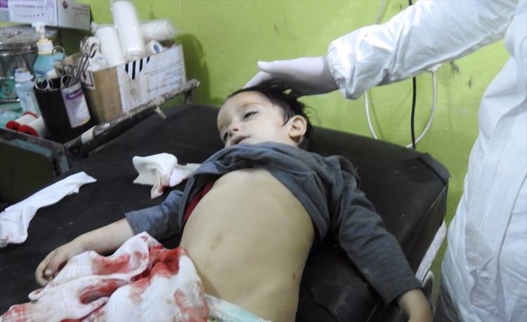 Esed İdlib'te kimyasal katliam yaptı 14