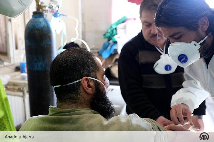 Esed İdlib'te kimyasal katliam yaptı 20