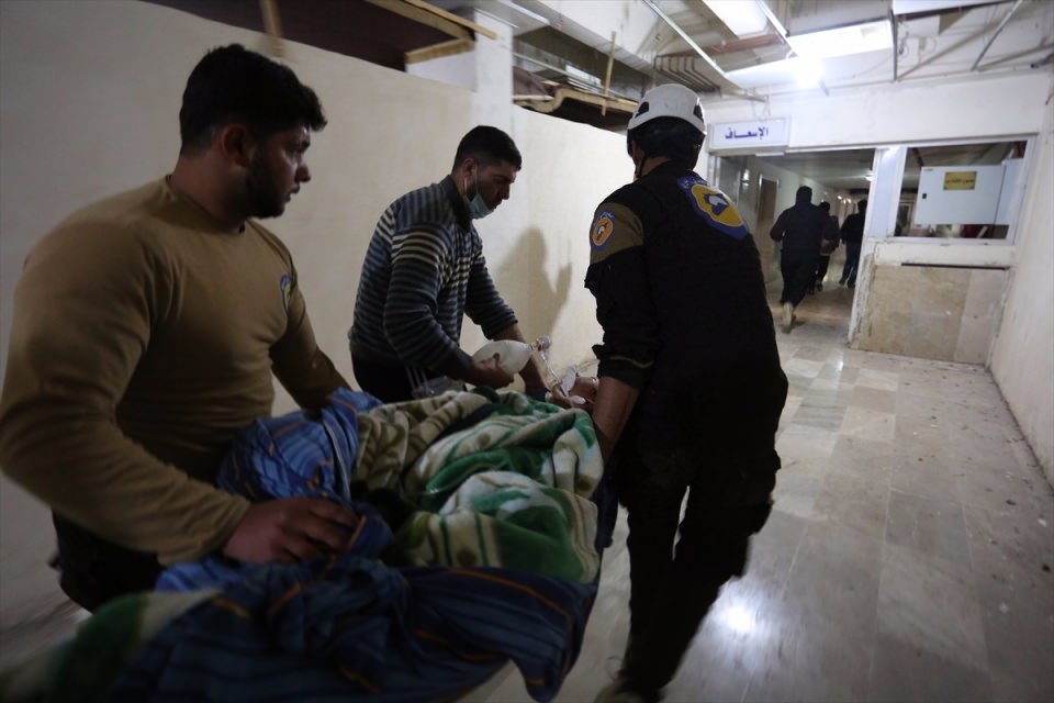 Esed İdlib'te kimyasal katliam yaptı 35