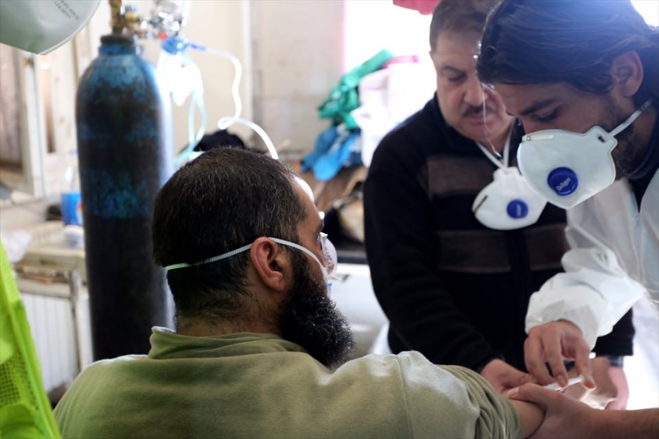 Esed İdlib'te kimyasal katliam yaptı 42