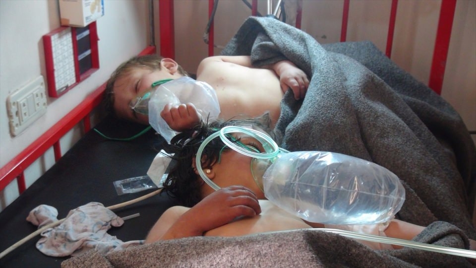Esed İdlib'te kimyasal katliam yaptı 43