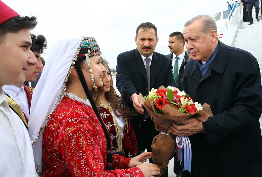 Konyalılar Cumhurbaşkanı Erdoğan'ı böyle karşıladı 10