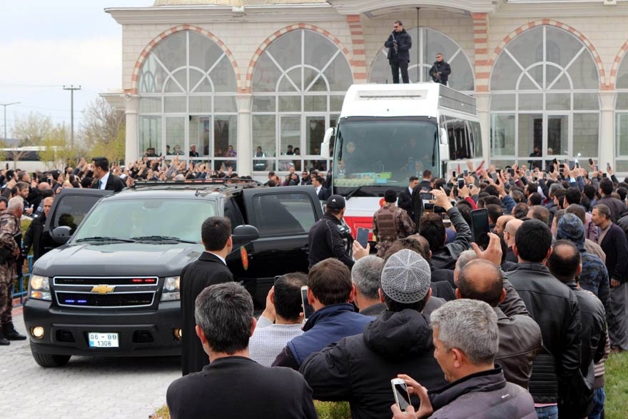 Konyalılar Cumhurbaşkanı Erdoğan'ı böyle karşıladı 17