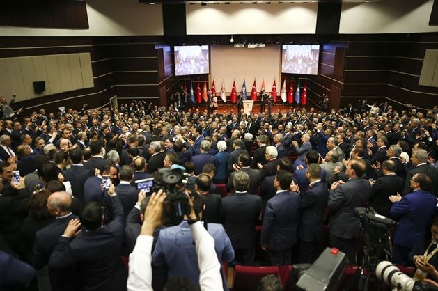 Cumhurbaşkanı Erdoğan'ın AK Parti'ye üye oldu 6