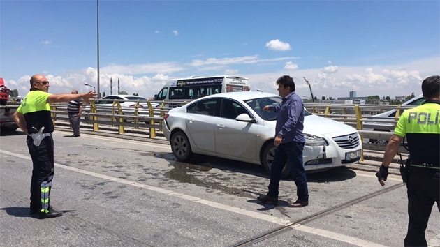 Konya'da zincirleme trafik kazası 15