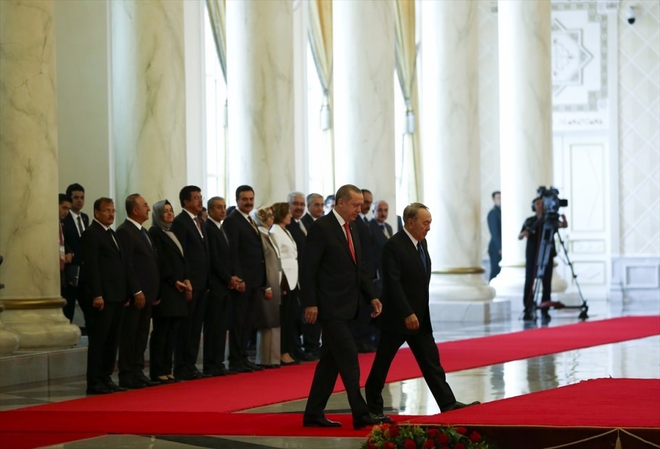 Cumhurbaşkanı Erdoğan Kazakistan'da 10