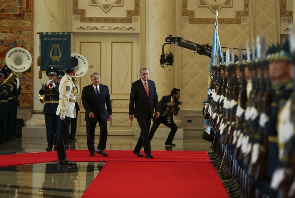Cumhurbaşkanı Erdoğan Kazakistan'da 11