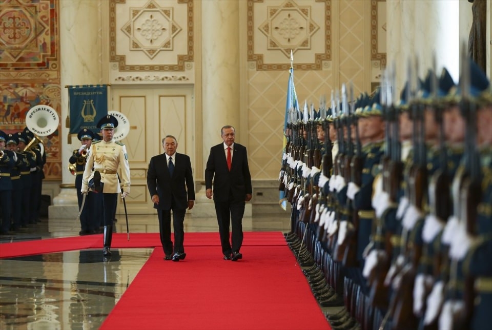 Cumhurbaşkanı Erdoğan Kazakistan'da 12
