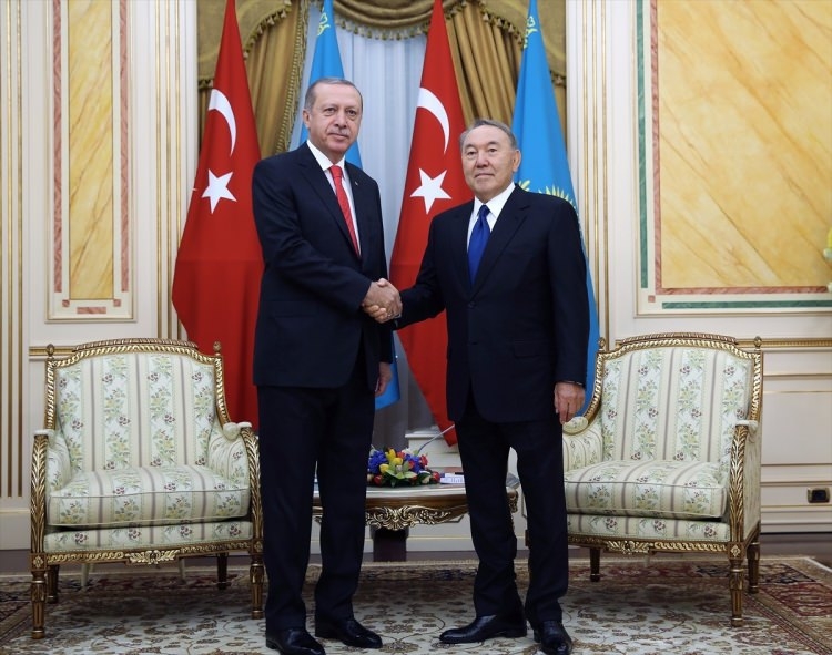 Cumhurbaşkanı Erdoğan Kazakistan'da 17