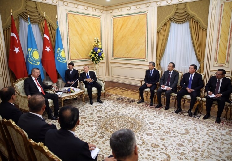 Cumhurbaşkanı Erdoğan Kazakistan'da 18