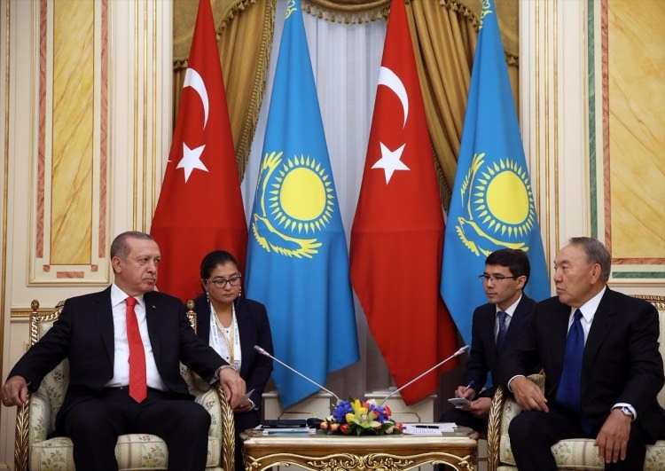 Cumhurbaşkanı Erdoğan Kazakistan'da 20