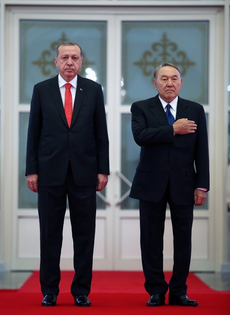 Cumhurbaşkanı Erdoğan Kazakistan'da 21