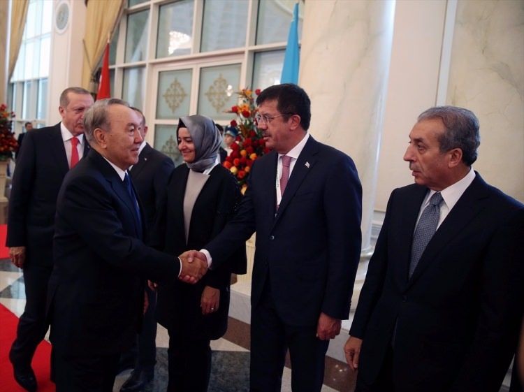 Cumhurbaşkanı Erdoğan Kazakistan'da 24