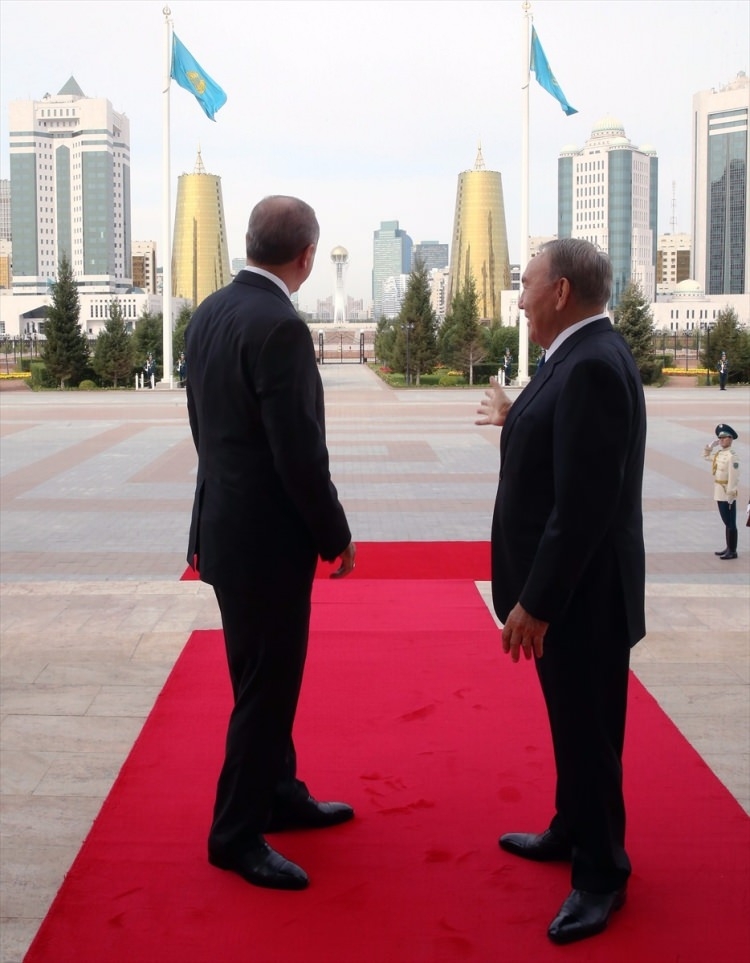 Cumhurbaşkanı Erdoğan Kazakistan'da 26