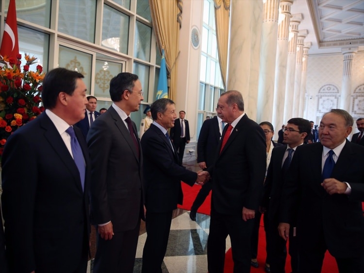 Cumhurbaşkanı Erdoğan Kazakistan'da 28