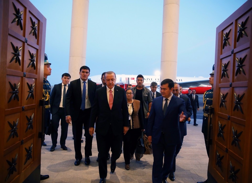 Cumhurbaşkanı Erdoğan Kazakistan'da 5
