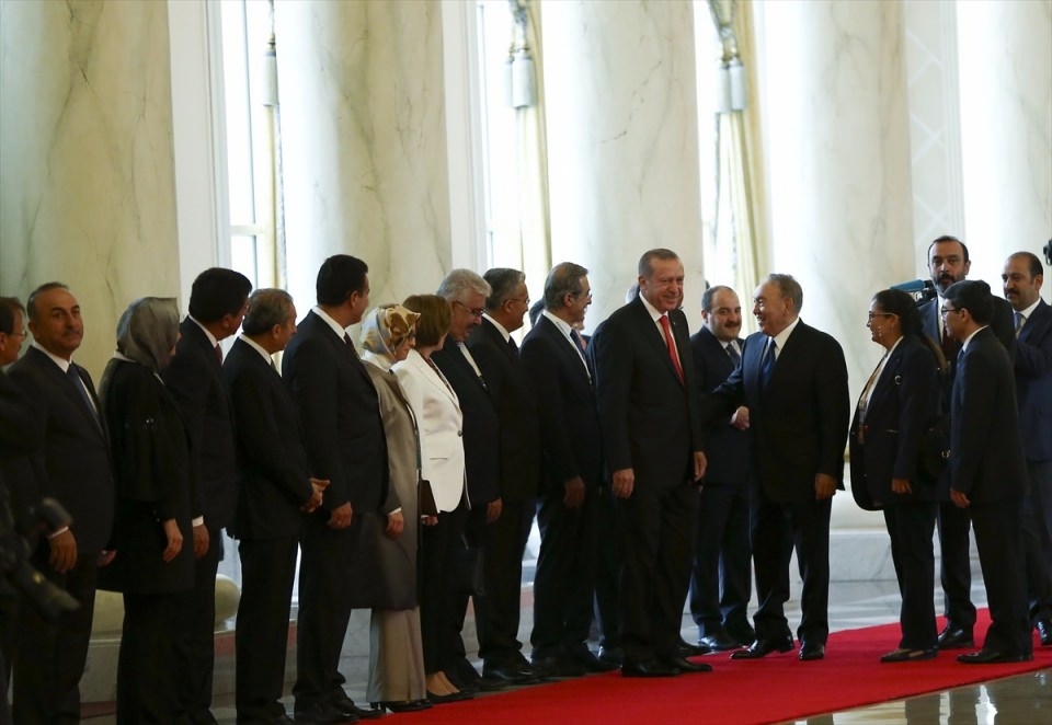 Cumhurbaşkanı Erdoğan Kazakistan'da 6