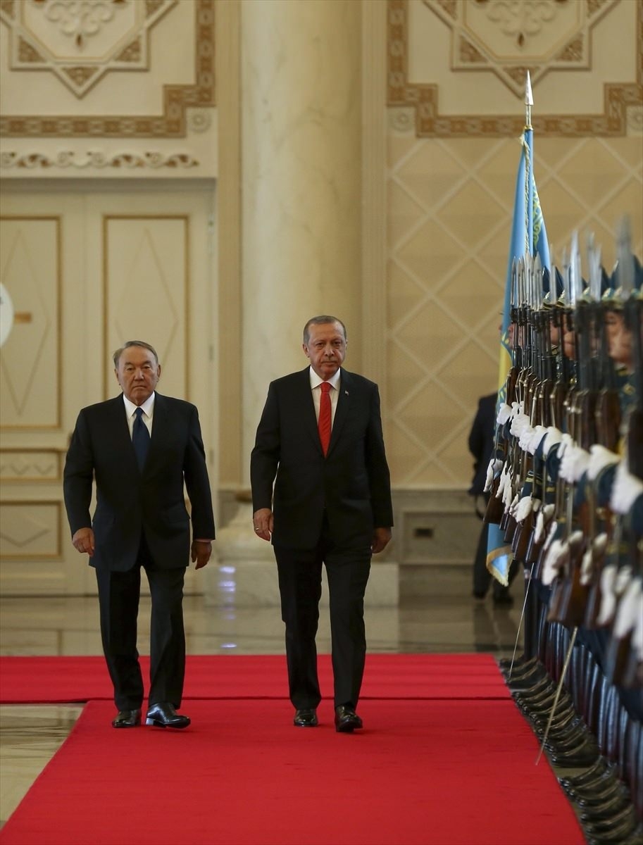 Cumhurbaşkanı Erdoğan Kazakistan'da 8
