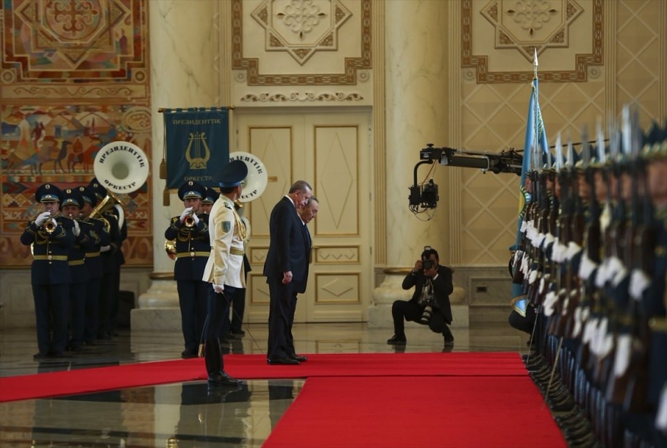 Cumhurbaşkanı Erdoğan Kazakistan'da 9