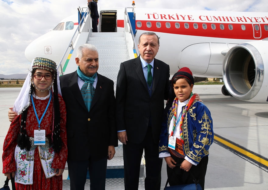 Cumhurbaşkanı Recep Tayyip Erdoğan Konya'da 2