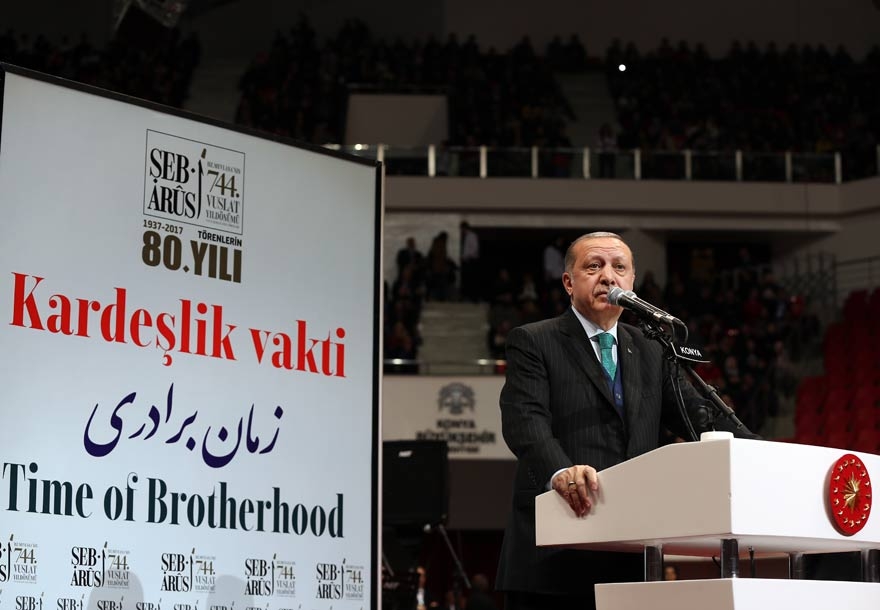 Cumhurbaşkanı Erdoğan, Konya'da Şeb-i Arus'a katıldı 15