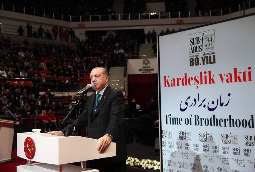 Cumhurbaşkanı Erdoğan, Konya'da Şeb-i Arus'a katıldı 9