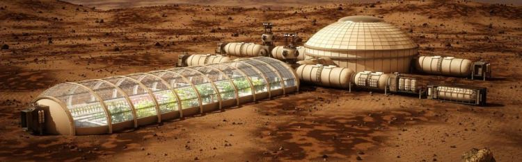 Mars'a yapılacak konut projeleri tanıtıldı 6
