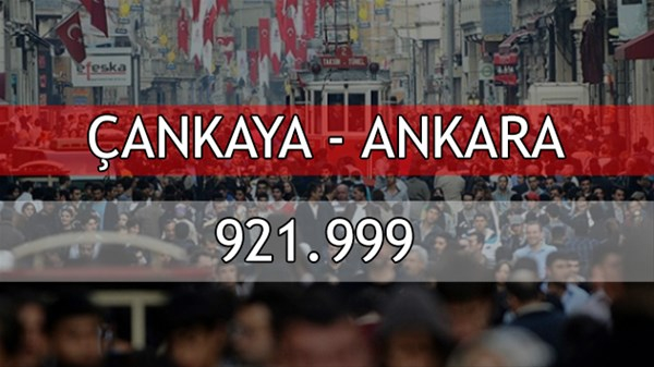 İşte Türkiye`nin en kalabalık ilçeleri 21
