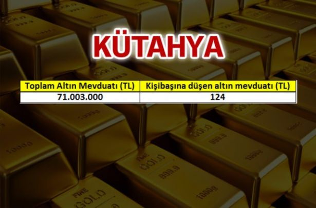 İşte, Türkiye’nin altın zengini illeri! 69