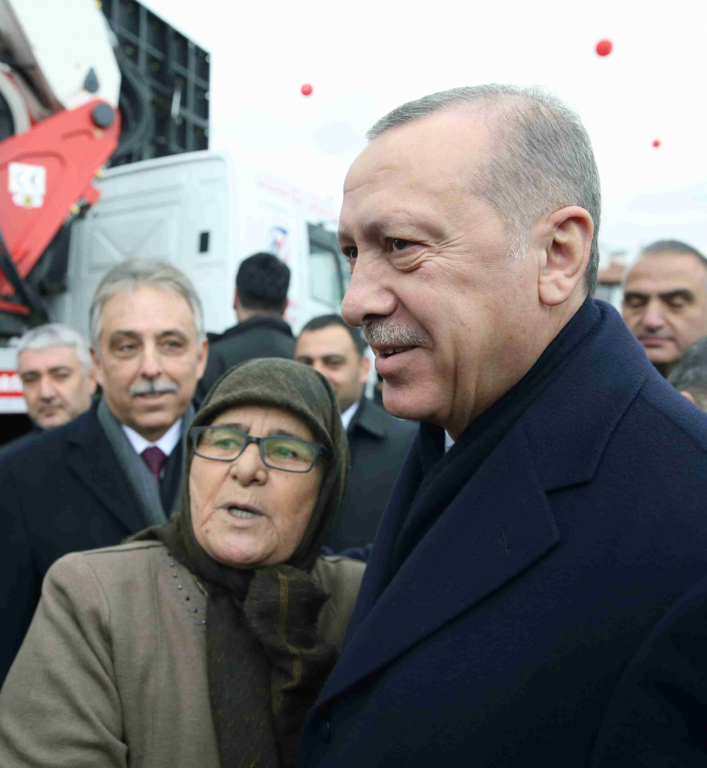 Cumhurbaşkanı Erdoğan'a sevgi seli! 18