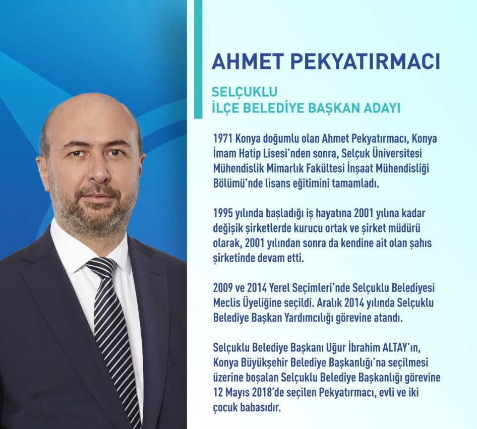 Konya'nın Belediye Başkan Adayları...Fotoğraflı özgeçmiş, tam liste! 26