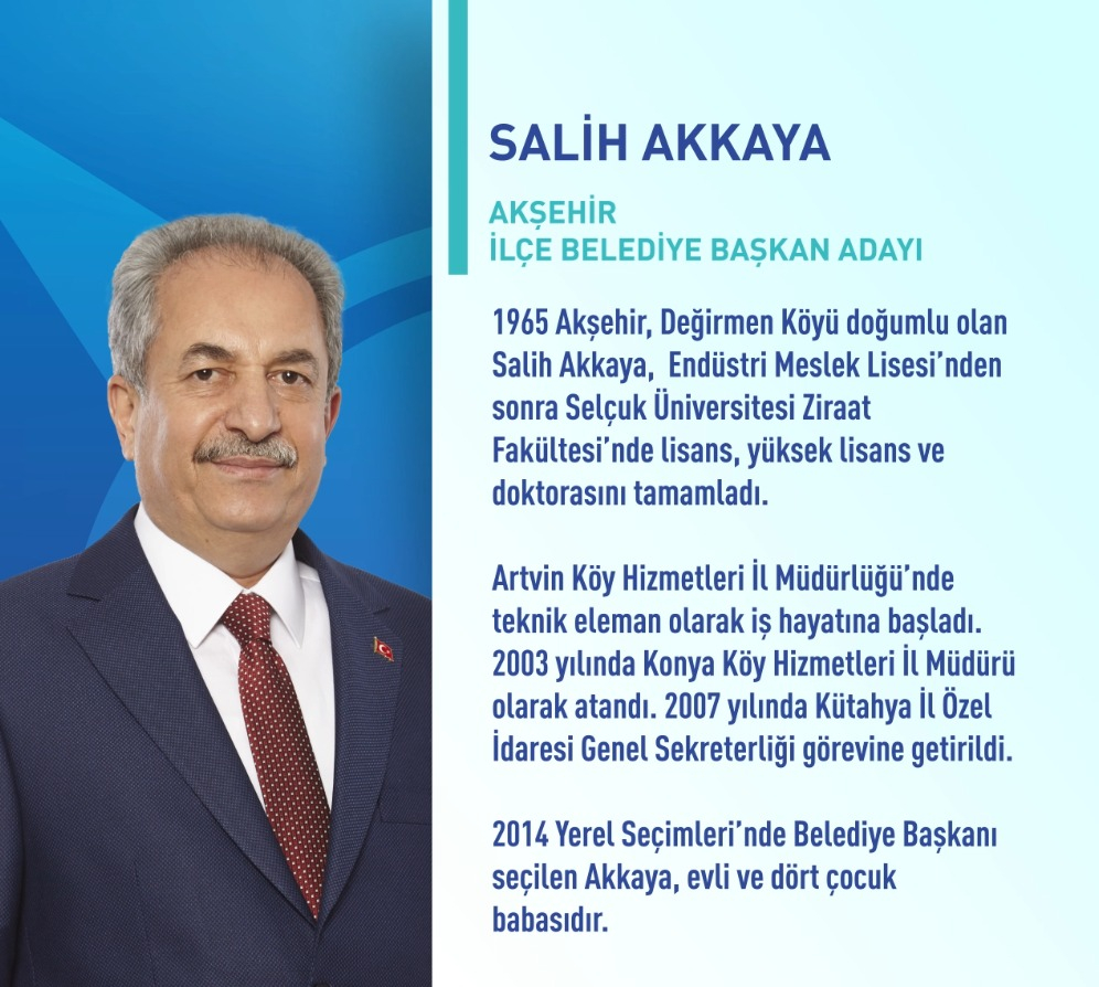 Konya'nın Belediye Başkan Adayları...Fotoğraflı özgeçmiş, tam liste! 3