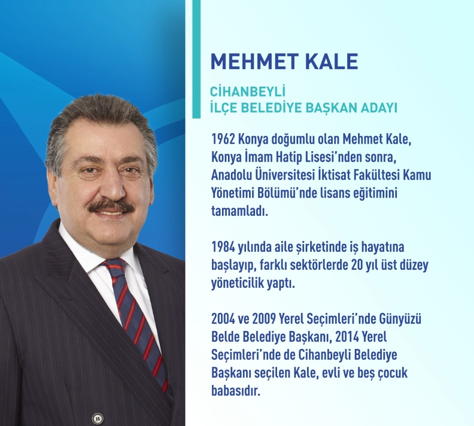Konya'nın Belediye Başkan Adayları...Fotoğraflı özgeçmiş, tam liste! 8