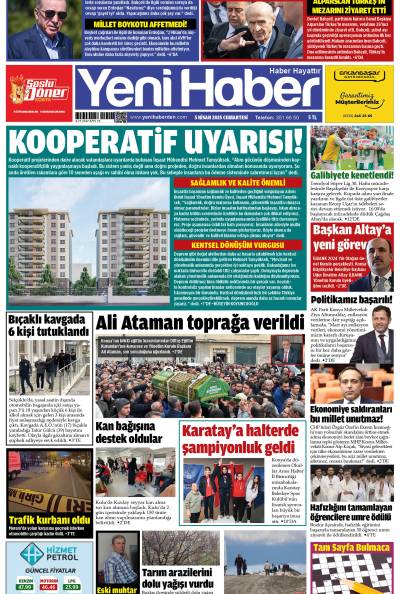 5 Nisan 2025 Cumartesi