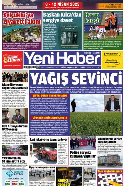 7 Nisan 2025 Pazartesi