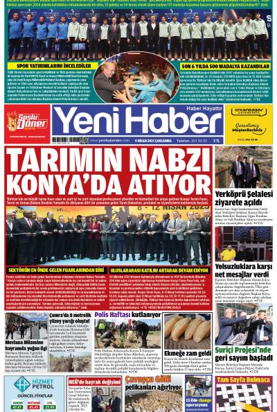 9 Nisan 2025 Çarşamba