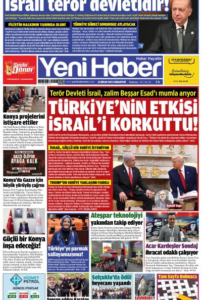12 Nisan 2025 Cumartesi