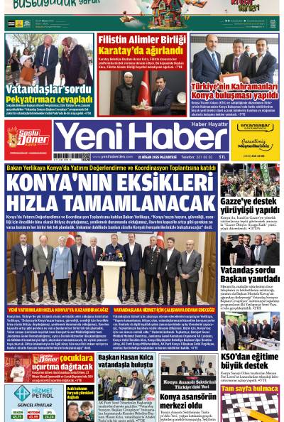 21 Nisan 2025 Pazartesi