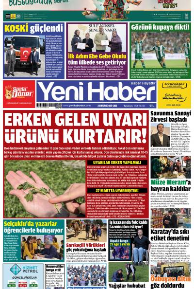 22 Nisan 2025 Salı
