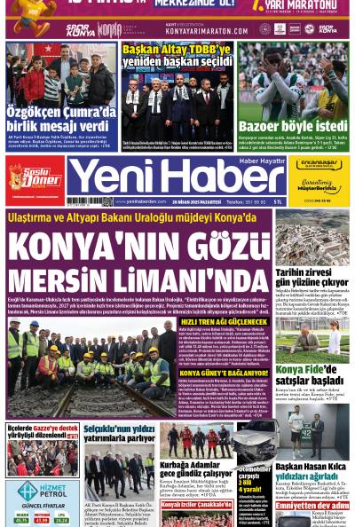 28 Nisan 2025 Pazartesi