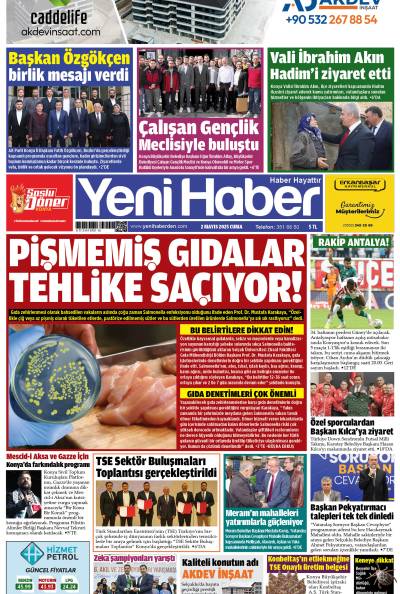 2 Mayıs 2025 Cuma