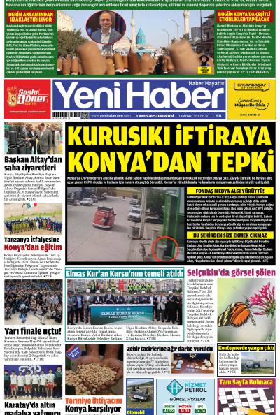 3 Mayıs 2025 Cumartesi